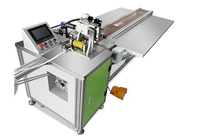Pusiau automatinio anglies filtro klijavimo mašina